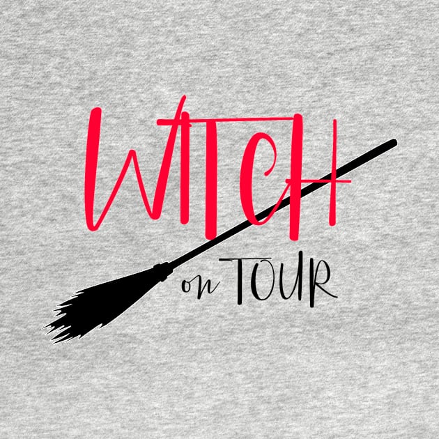 Witch on tour Party carnival Halloween by FrauK